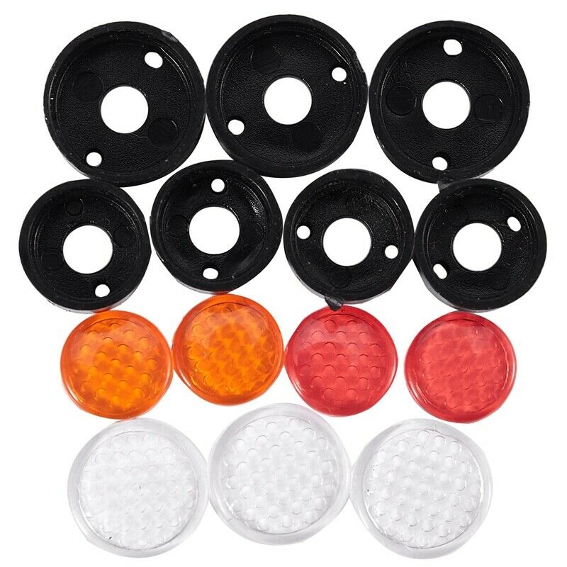 7Pcs Taillight Light Cover for 1:10 RC Crawler RC Car D90 Body Shell W7G3