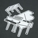 DIY Piano-shaped Cutting Dies Stencil Scrapbooking Embossing Template Craft