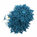 12 Pcs Glitter Snowflake Christmas Ornaments Xmas Tree Hanging Decoration B