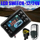 12V / 24V LCD Monitor LCD Parking Heater Switch Universal Heating Device Co T2T3