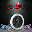 Outdoor Camping Portable USB Rechargeable LED Multifunction Fan Light Hangi L5J7