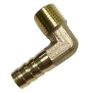 10PCS HOSE BARB ELBOW MALE AIR FITTING 1/4" THREAD SUIT 10mm HOSE