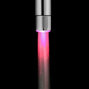 7 Color RGB Stainless Steel LED Water Faucet Bathroom Glow Shower Tap Light A