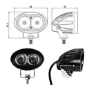 6000-6500K Waterproof LED Lamp Round Offroad Car Boat Work Light LED Ligh lamp