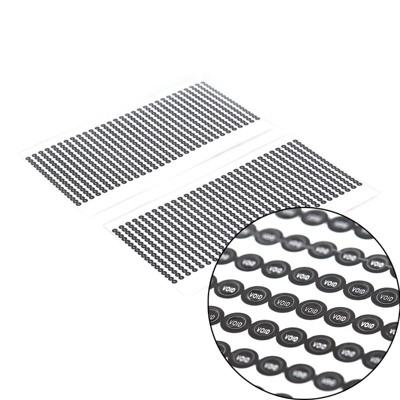 1000x Void Security Labels Removed Tamper Evident Stickers Warranty Supply B Cy