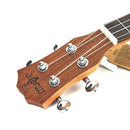 21 Inch Ukulele Sapele Soprano Beginner Ukulele Guitar Dolphin Pattern Ukul
