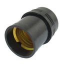 E27 Socket Black Plastic Drop Ligth Bulb Lamp Holder AC 250V 4A A7C1