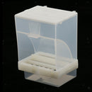 2Pcs Automatic Bird Feeder, No Mess Bird Feeder Parrot Integrated Budgie Feeder