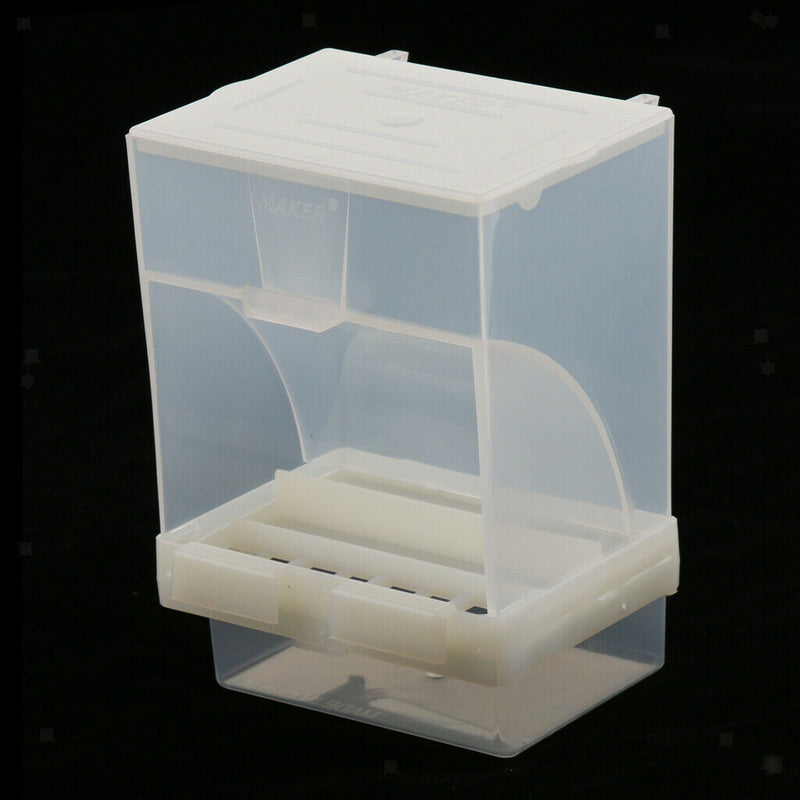 2Pcs Automatic Bird Feeder, No Mess Bird Feeder Parrot Integrated Budgie Feeder