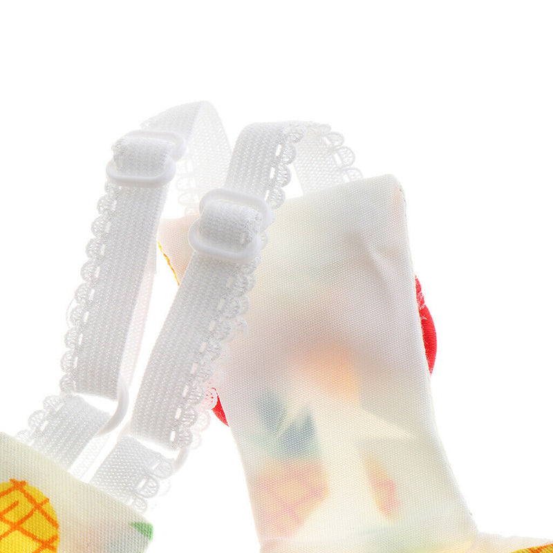 2 Pieces Birds Reusable Nappies Pocket Kiwi Fruit and Pineapple Pattern Cloth