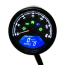 1X(Motorcycle Lcd Meter Odometer Tachometer Speedometer Low Oil Alarm Lcd O