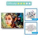 1000pcs DIY Science Fiction Girl Jigsaw Puzzle Picture Toys Kids Room Decor