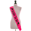 1pcs Bride to Be Writing Satin Sash Decor Hens Night Bachelorette Party 3C