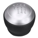 6 Speed Car Mt Leather Gear Shift Knob Lever Shifter Handle Stick for Hyund