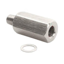 1/8" BSPT Oil Pressure Sensor Tee to NPT Adapter Turbo Supply Feed Line Gauge