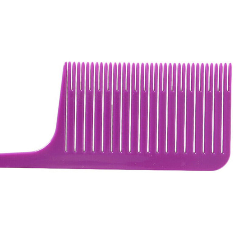 3Pcs Plastic Weaving Highlighting Foiling Hair Comb Salon Hair Dyeing Brush Tool
