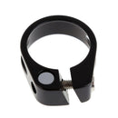 31.8mm Aluminum Alloy MTB Bike Bicycle Cycling Saddle Seat Post Clamp Black A