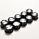 10pcs High Quality Control Rotary Knob For 6mm Knurled Shaft Potentiometer ne BX