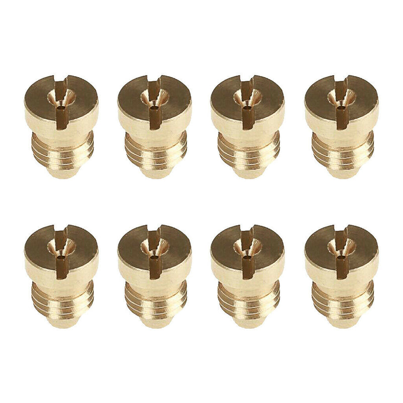 8Pc 1.1mm Brass Pressure Washer Thread Nozzle Tip for High Pressure Wash Gun