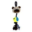Cotton Ropes Tennis Ball Plush Dog Toys Pet Playing Bear Interactive Chew S U4J2