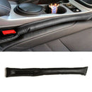 Black Car Seat Void Leakproof Filler Soft Pad Drop Stop Blocker Leather