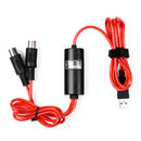 USB IN-OUT MIDI Cable Converter PC to Music Keyboard Adapter Cord  Z
