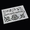 Plastic Layering Stencils Template DIY Painting Scrapbooking Tool Flower Supply
