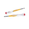 2Pcs AC/DC 100-500V LED Light Screwdriver Electrical Tester Pen Double Head JR