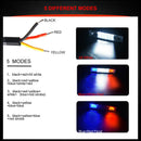 48W Strobe Flash Work Light Led Light Bar Red White Blue For Offroad 4X4 At