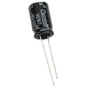 20 Pcs 1000uF 25V 105C Radial Electrolytic Capacitors Black 10x17mm