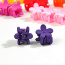 30 PCS Mini Claw Hair Clips Kids Baby Girls Plastic Hairpins Clamp Flower HOT