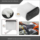 Plastic Universal Rear Brake Master Cylinder Tank Fluid Reservoir Oil Cup Fit