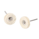 10 Pieces 25Mm Felt Installation Polishing Pad Jewelry Polishing Polishing