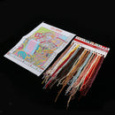 Cross Stitch Stamped Kits Pre-Printed Cross-Stitching Starter Patterns for