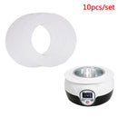 10pcs/set 14OZ Standard Melt Wax Cleaning Ring Body Shaving Hair Removal ToolOZ