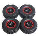 4Pcs 120Mm 1.9 Inch Rubber Rocks Tyres / Wheel Tires for 1:10 Rc Rock Crawl