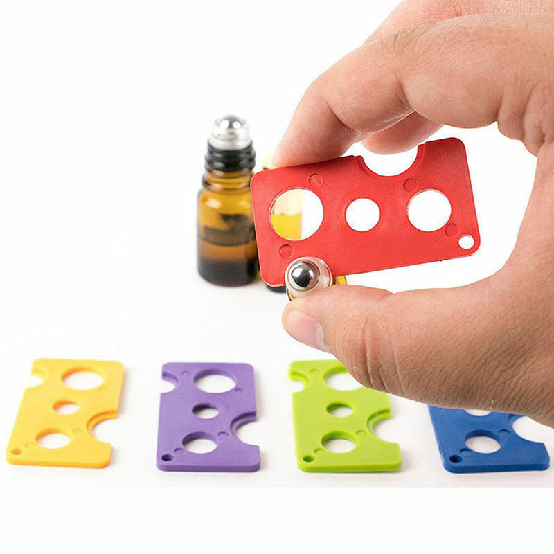 4Pcs Essential Oil Opener Key Tool Remover For Roller Balls and Caps Bottles HOT