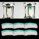 60 Pieces Universal Outdoor Camping Gas Lamp Mantles Net Cover U Shape
