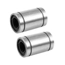 4 Pcs LM12UU 12mm Inside Dia Rubber Sealed Linear Ball Bearing Bushing B2O4