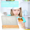 Stainless Steel Dough Scraper Cutters Wooden Handle Cake Pizza Baking Tools
