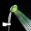 New LED handheld shower nozzle 7 color slow flash magic shower shower