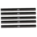 5Pcs DIY Metal Purse Wallet Frame Bar Edge Strip Clasp Edge W/ Screws Black