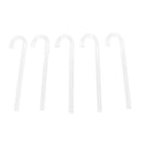 5 Pcs Transparent Acrylic Thickened Elbow Tube for Aquarium 1x15cm