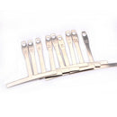 9pcs Stainless Steel Understring Radius Gauge+String Action Ruler+Pin Puller