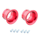 2X 2" Air Filter System Red Velocity Stack Funnel For PWK30 Carburetor Intake