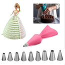 83Pcs Pastry Flower Icing Piping Nozzle Cake Decor Tips Baking Cupcake Tool  Hn