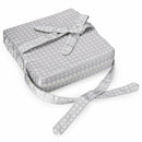 Toddler Chair Stars Cushion Highchair Booster Seat Pad Cover Gray Stars