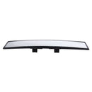 Rearview Mirror Hooked Curved Interior Convex 300mm Universal Black R5T1