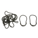 20pcs Zip Zipper Pulls Cord Rope Ends for Outdoor Travel Clothing Backpack