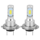 H7 LED Headlight Bulbs Conversion Kit Hi/Lo Beam 80W 4000LM 6000K Super Bright3C
